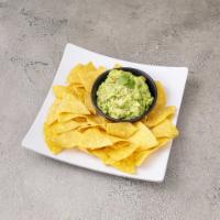 Guacamole - El Classico · Served with corn tortilla chips.