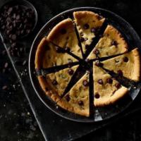 Chocolate Chip Cookie · 9 inch freshly baked chocolate chip cookie cut into 8 slices