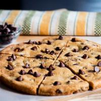 Giant Warm Cookie · There's enough warm chocolate chip cookie for everyone in the family to enjoy a slice. 8 sli...