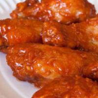 Hot Wings · Served with carrots, ranch or blue cheese dipping sauce.
