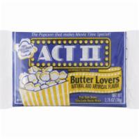 Act II Butter Lovers Popcorn (2.75 oz) · 
