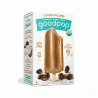 GoodPop Coldbrew Latte Popsicle (2.5 oz x 4-pack) · 