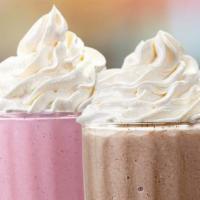 Create Your Own Shake · Select your choice of Ice Cream or Yogurt flavor and 1 FREE Mix-in. Customize further by add...