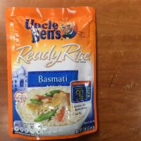 Uncle Ben's Basmati 8.8 oz · Microwave in the pouch
