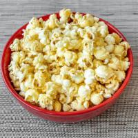 Garlic Parmesan Popcorn · Zesty garlic seasoning and sharp Parmesan on crunchy white cheddar popcorn. What a combo!