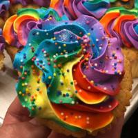 Confetti Cupcake · It's Mardi Gras! It's New Year's! It's Gay Pride! It's a vanilla bean cake with rainbow conf...