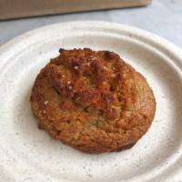 Salted Peanut Butter Cookie · Flour-less peanut butter cookie with spices and sea salt. Naturally gluten-free.