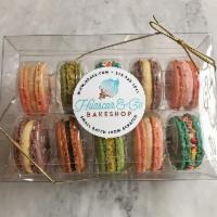 Ten French Macaron Box · Your selection of 10 exquisite French macarons. Available flavors change often.