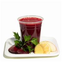 8. Liver Cleanse Juice · Apple, lemon, beets, parsley, ginger.