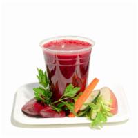 12. Body Cleanse Juice · Carrot, cucumber, celery, apple, beets, parsley.