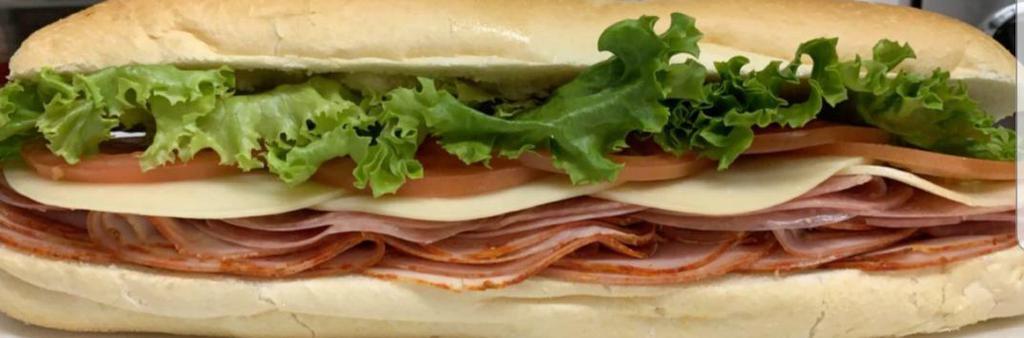 Italian Combo #1 · Capicola ham, salami, Provolone cheese, lettuce and tomato.