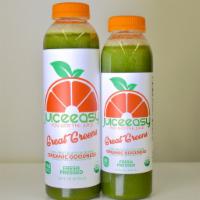 Great Greens Juice · Spinach, kale, chard, celery, cucumber, gala and granny smith apple, pineapple, lemon, lime,...