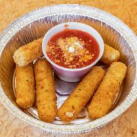 Mozzarella Sticks · 6 pieces.