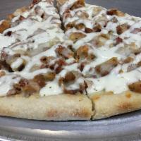 Chicken Bacon Ranch Pizza · Avellino's favorites. Breaded chicken cutlet and crispy bacon tossed with ranch. Topped with...