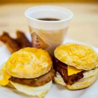 Bacon, Egg & Cheese Biscuit · 