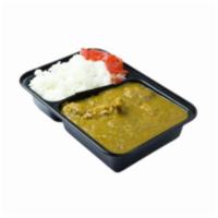 Vegetable Curry · Japanese vegetable curry with white or brown rice.