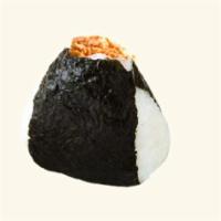 Spicy Tuna Onigiri · Mild and tender fish.