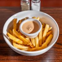 French Fries · Cut potatoes fried and salted to perfection. Served with chipotle mayo.