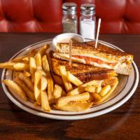 Grilled Cheese Sandwich · American, Swiss, tomato, and chipotle mayo.
