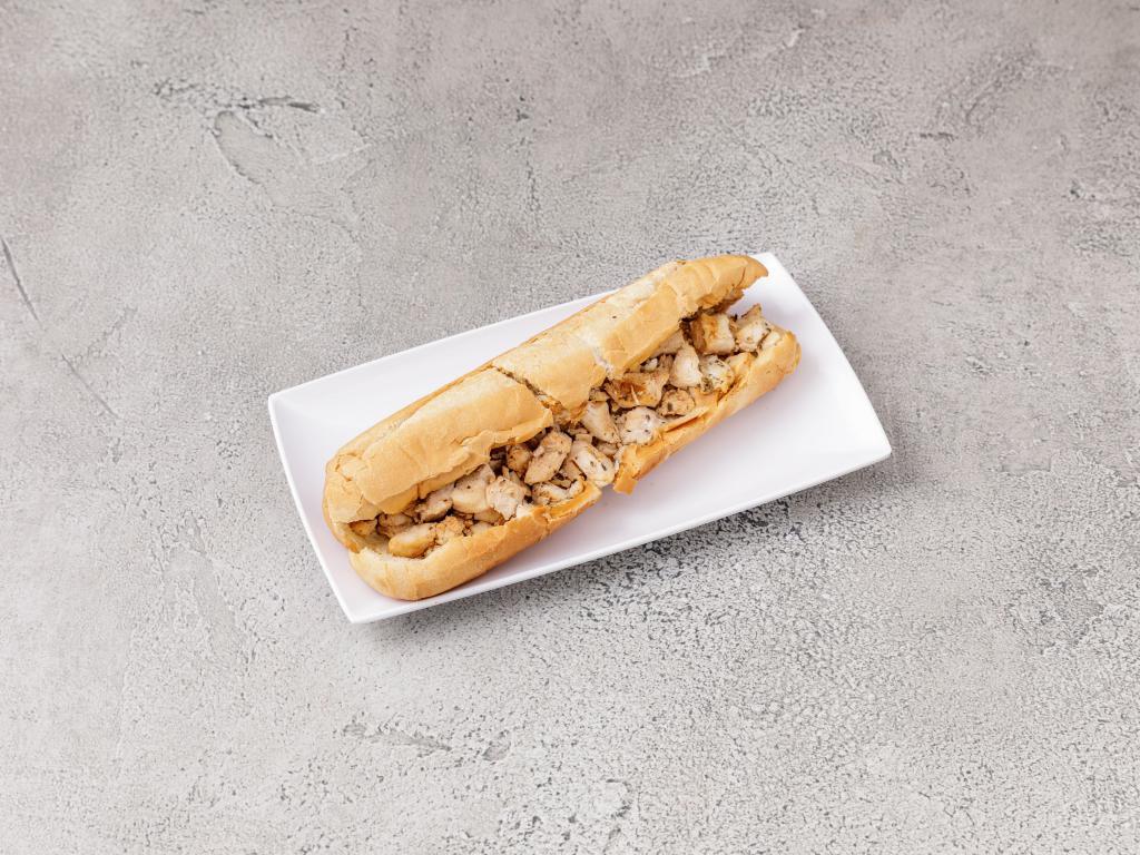Grilled Chicken Sub · Grilled marinated chicken breast tenders.