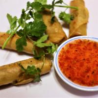2. Fried  Spring Rolls (Chả Giò) · 5pieces. Served with sweet and sour sauce.
