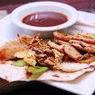 P12. Moo Shu Chicken · Served with 4 pancakes.