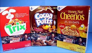 Cereal · Kellogg's, Post & General Mills Products