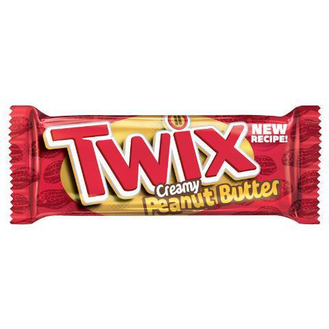 Twix Peanut Butter 1.68oz · It's a twist on the original that only Left Twix® could pull off. A crunchy, flavorful cookie with creamy peanut butter and milk chocolate