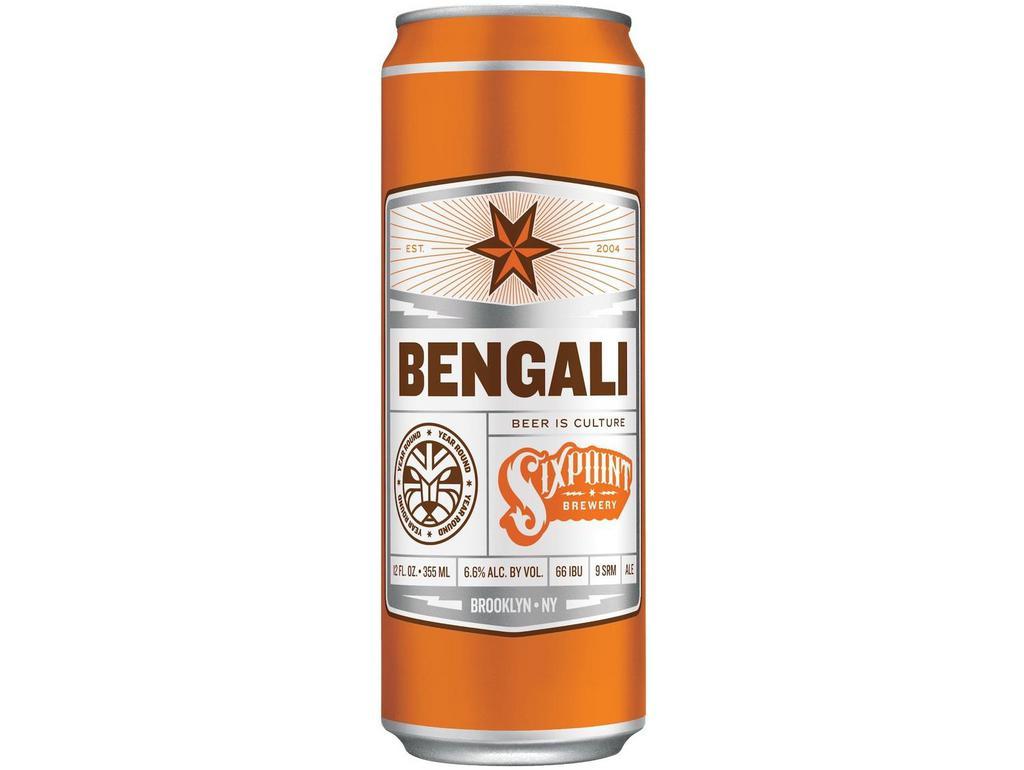 Bengali IPA Can · Sixpoint brewery Bengali ipa can 12 oz. can (6.6 abv). Must be 21 to purchase.