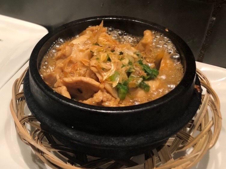 34. Ginger Chicken Clay Pot · Braised chicken in caramelized shallot soy sauce with fresh ginger, served with jasmine rice. ***Gluten-free upon request.
