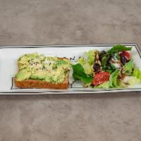 6. Avocado Toast with Tuna Salad · Avocado, tuna salad and multigrain bread.