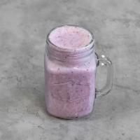 10. Purple Smoothie · Banana, blueberries, yogurt, peanut butter and almond milk.