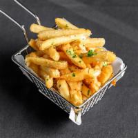 Truffle Hand Cut Fries · Parmesan and herbs.