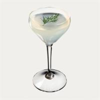 Dill-icious  · pisco, pear liqeuer, dry vermouth, lime, dill. Must be 21 to purchase.