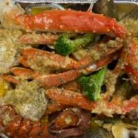 Combo 10 · King crab legs 1 cluster [Dungeness crab,legs 1 cluster snow crab legs 1lb head off shrimp 1...