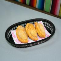 Dealer's Choice · Save $2.75 on 3 empanadas by letting your barista choose for you. Only available for online ...