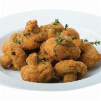 6 Piece Side Fried Mushrooms · Served with 2 oz. ranch dressing.