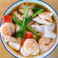 Seafood Noodle Soup · Seafood Soup: Savory soup with mixed seafood. 