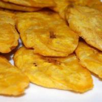 Fried Plantain Chips (Tostones) 炸芭蕉片 · 