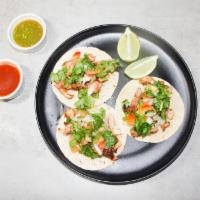 Grilled Chicken Taco(O,C,T) · Grilled Chicken, Onion, Tomato, and Cilantro in a Soft Shell Tortilla
