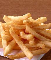 Straight Cut Fries · Straight-cut fries served with ketchup.
