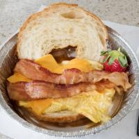 Bacon, Egg and Cheese Croissant · 
