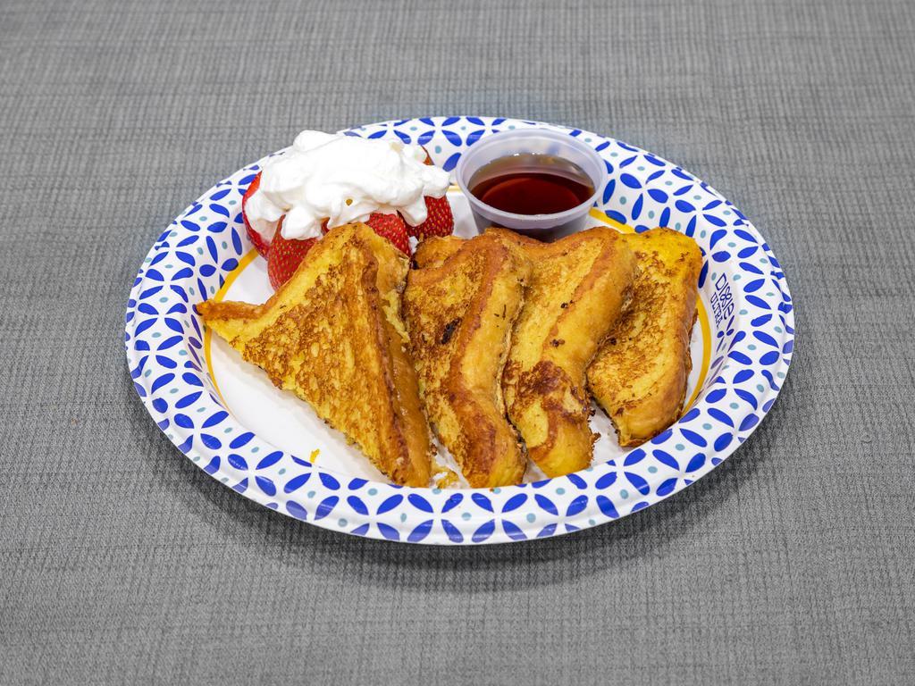 1. French Toast with Syrup  · Pan-fried bread.