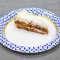 Carrot Cake  · Sweet and moist spice cake.