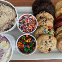 Smoosh Family Pack Ice Cream Sandwich and Pints · This pack includes: 1 dozen (12) cookies, 2 pints of ice cream and 2 toppings. Instructions:...