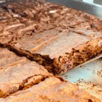 Brownies · Our brownies are ooey gooey soft!