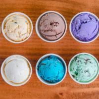 3 Scoops · Choose 3 ice cream flavors!