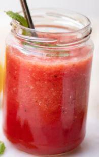 Mango & Strawberry Smoothie · 