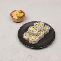 California Roll · Crabmeat with avocado and cucumber (8pcs)