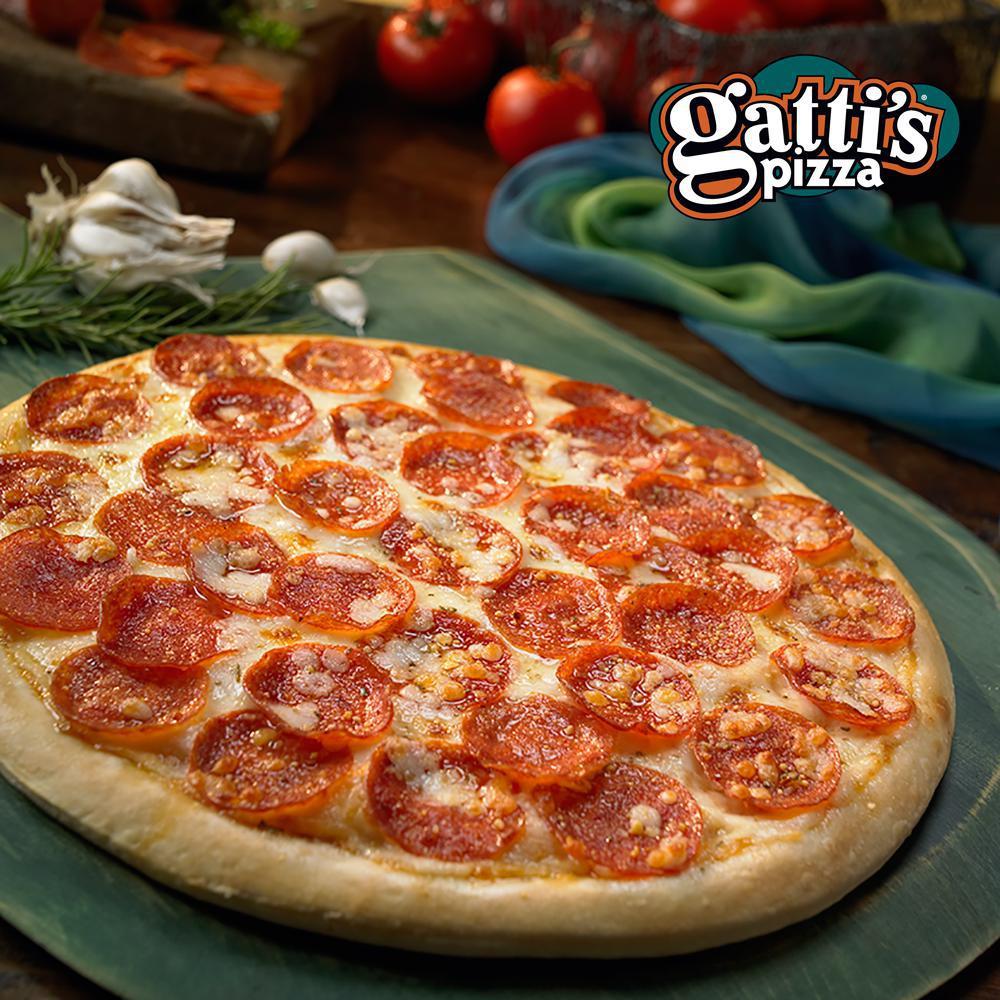 Gatti's Pizza · Dessert · Pasta · Pizza · Salads · Wings
